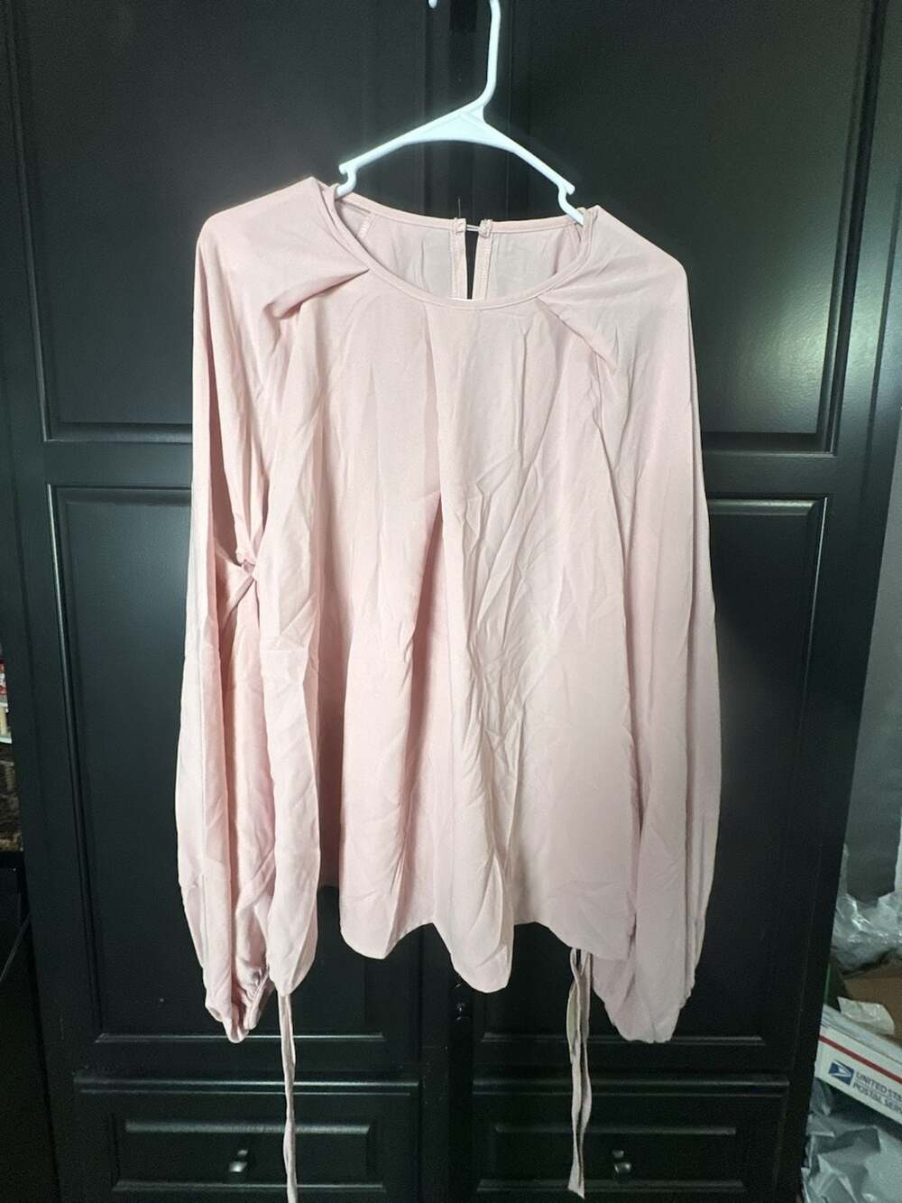 Halara SoftlyZero Airy Round Neck Long Sleeve Yoga Sports Top in Pink#832